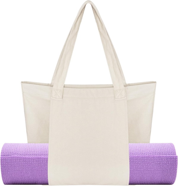Yoga Mat Bag for Women Canvas Bag with Yoga Mat Carrier Yoga Mat Bags